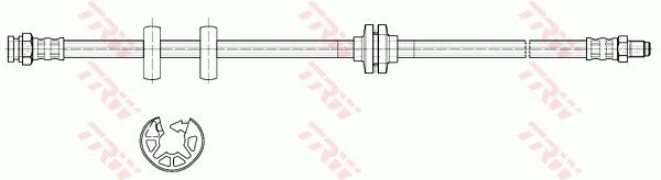 Set: 2 × Bremsschlauch