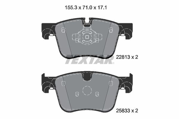 Bremsbelag Satz Bremsscheibe Scheibenbremse