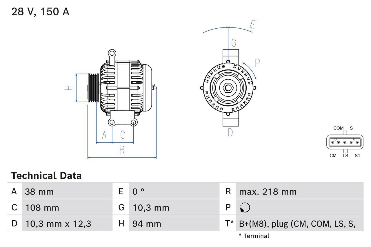 Lichtmaschine Generator