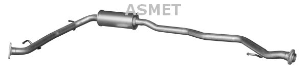 Mittelschalldämpfer Auspuff