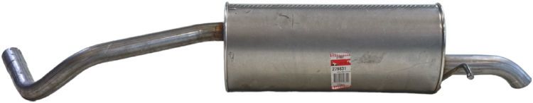 Endschalldämpfer hinten