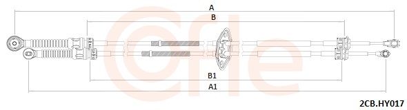 Schalthebelseil