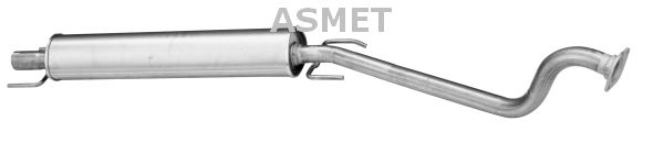Mittelschalldämpfer Auspuff