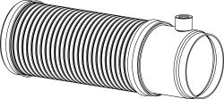 Abgasrohr Hosenrohr Flexrohr