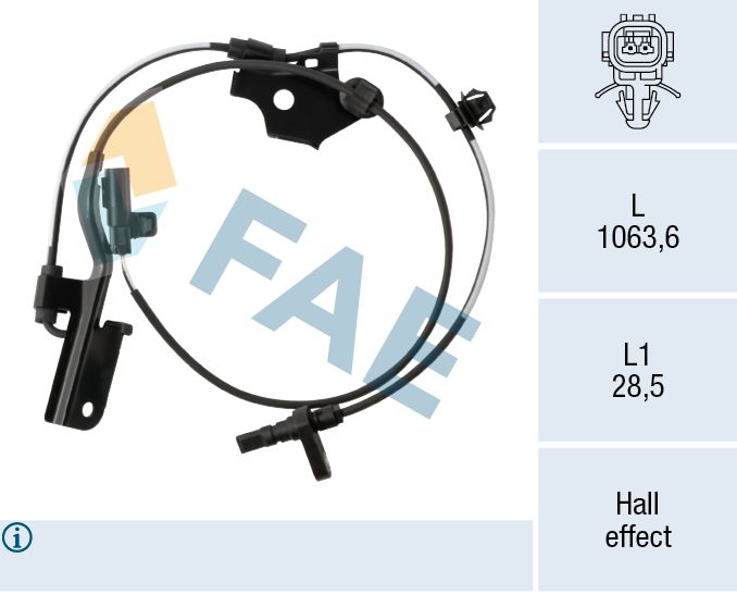 ABS Sensor Drehzahlmesser