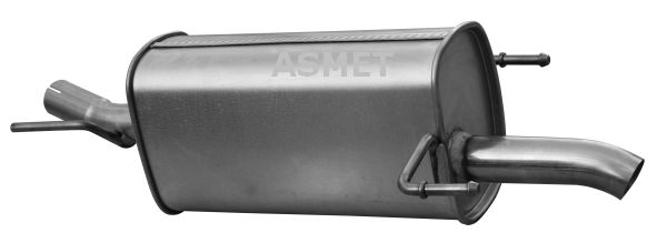 Endschalldämpfer Auspuff Schalldämpfer