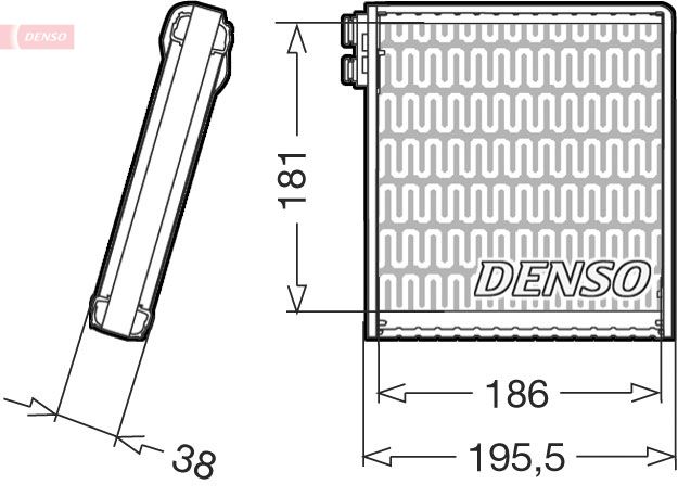 Verdampfer Klimaanlage