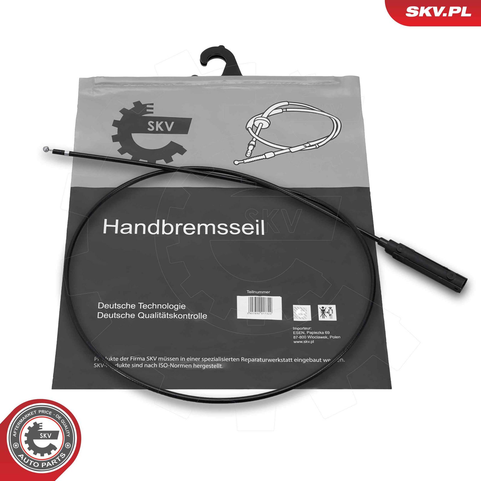 Motordeckelkabel