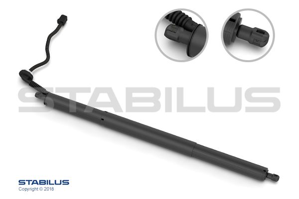 Set: 2 × Aktuator für Kofferraumdeckel/Heckklappe