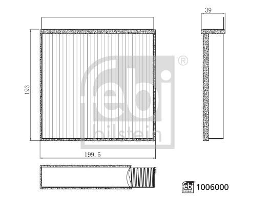 Innenraumfilter Pollenfilter Filter