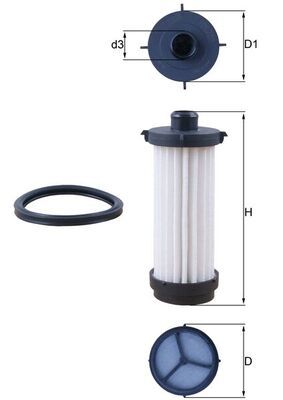 Hydraulikfilter Automatikgetriebe