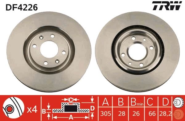 Bremsscheibe Scheibenbremse