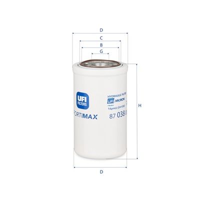 Arbeitshydraulik Filter Hydraulische Anlage