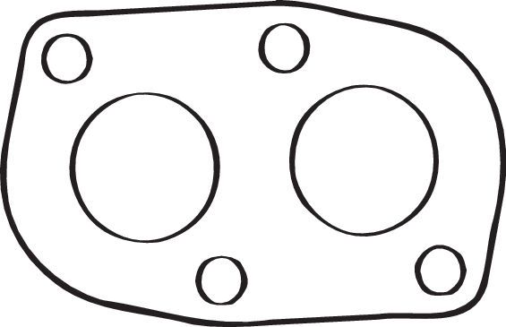 Dichtung Abgasrohr Hosenrohr Flexrohr