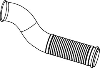Abgasrohr Hosenrohr Flexrohr