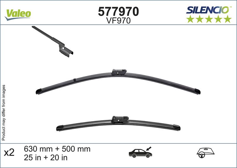 Scheibenwischer Silencio xtrm-flach (2 Stk.)