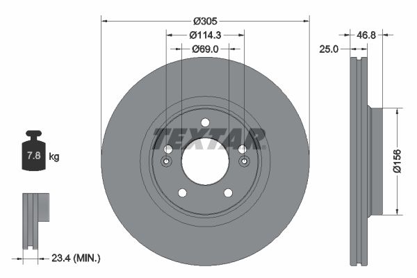 Bremsscheibe Scheibenbremse