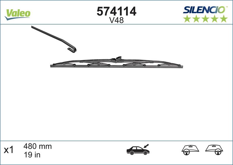 Wischerblatt silencio