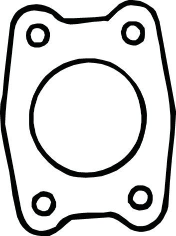 Dichtung Abgasrohr Hosenrohr Flexrohr
