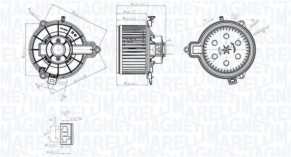 Gebläsemotor Innenraumgebläse Heizgebläsemotor