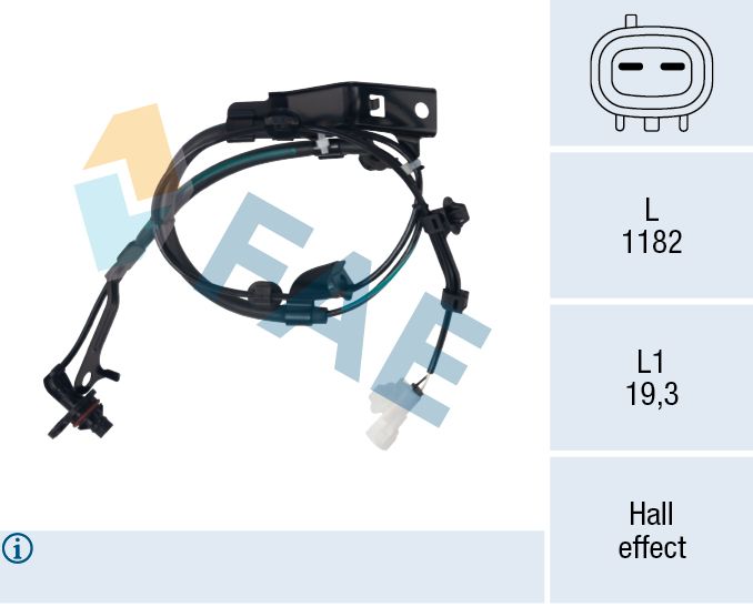 ABS Sensor Drehzahlmesser