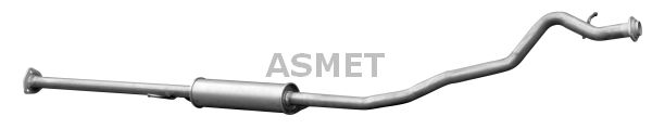 Mittelschalldämpfer Auspuff