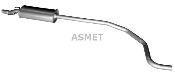 Mittelschalldämpfer Auspuff
