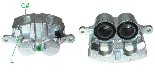 Bremssattel Bremszange