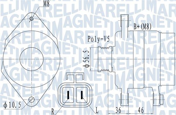Lichtmaschine Generator