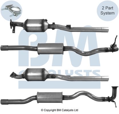 Diesel Partikelfilter DPF Abgasanlage