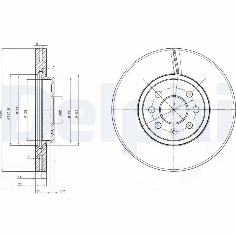 Bremsscheibe Scheibenbremse