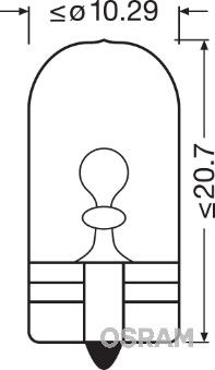 Glühlampe Innenraumleuchte