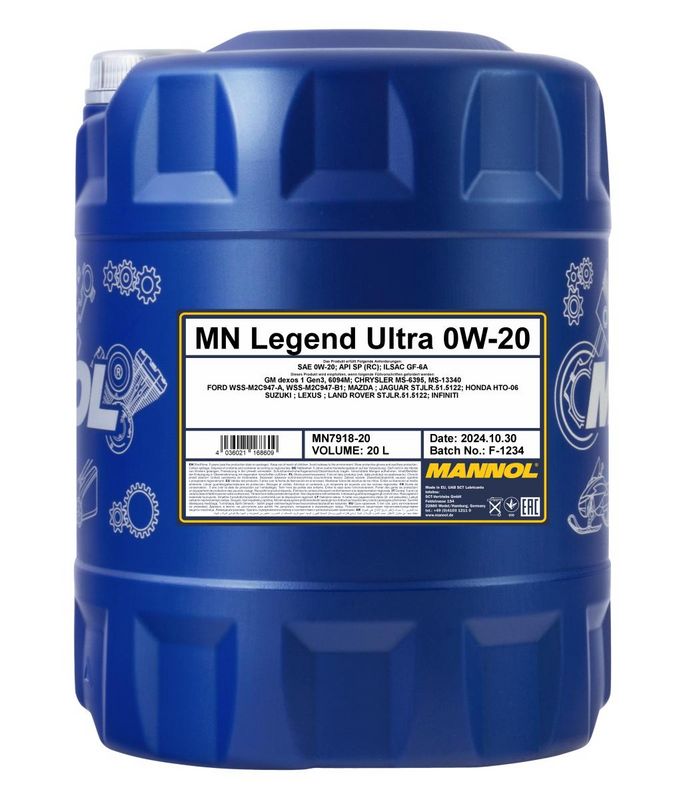 Motoröl 0W20