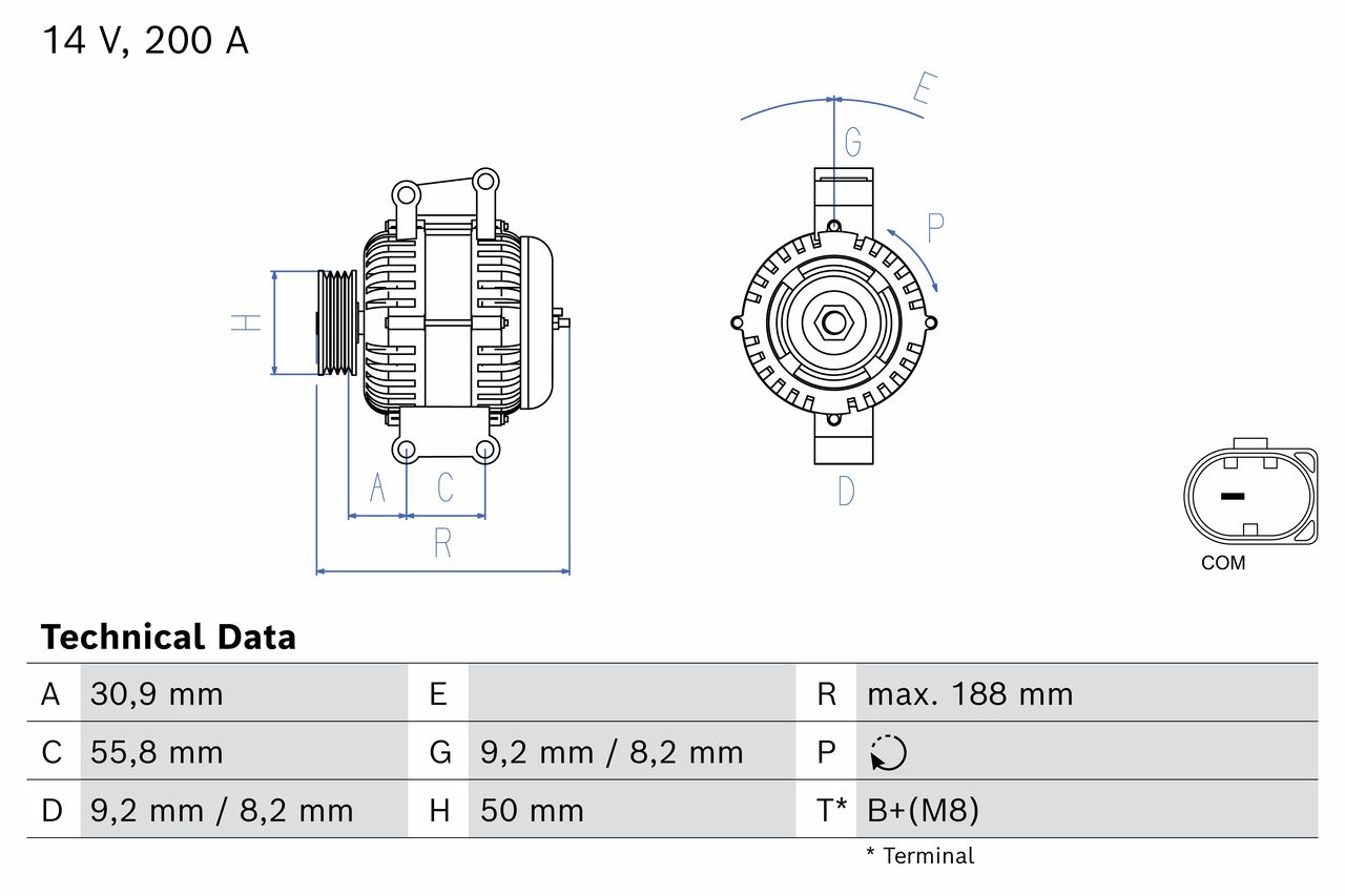 Lichtmaschine Generator