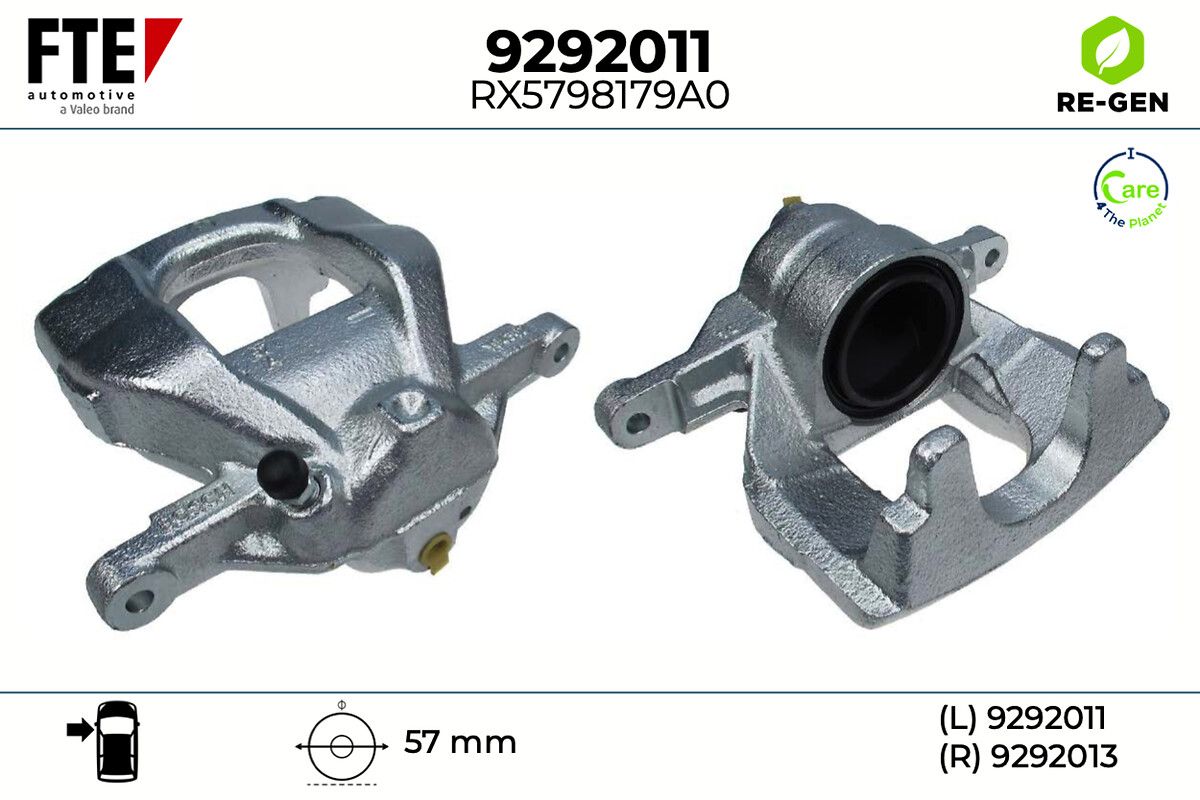 Bremssattel Bremszange