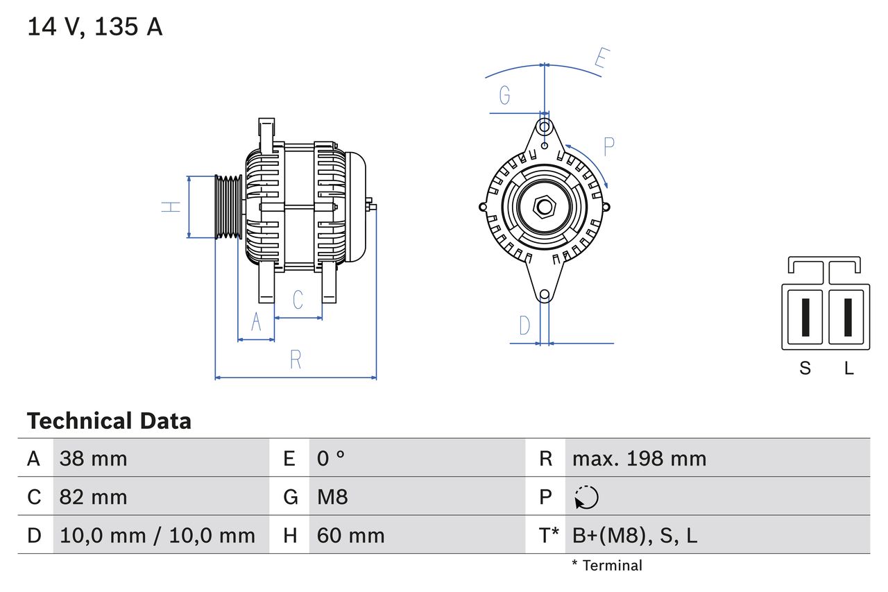 Lichtmaschine Generator