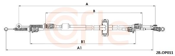 Schalthebelseil