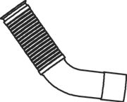 Abgasrohr Hosenrohr Flexrohr