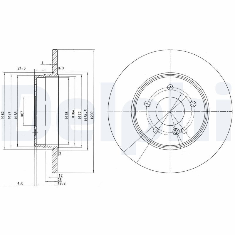 Bremsscheibe Scheibenbremse