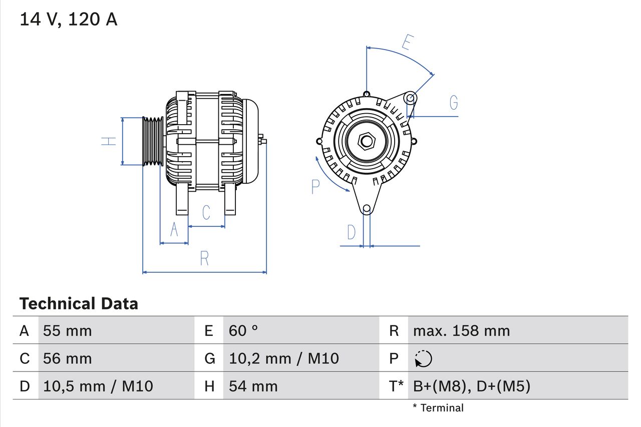 Lichtmaschine Generator