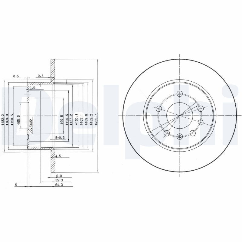 Bremsscheibe Scheibenbremse