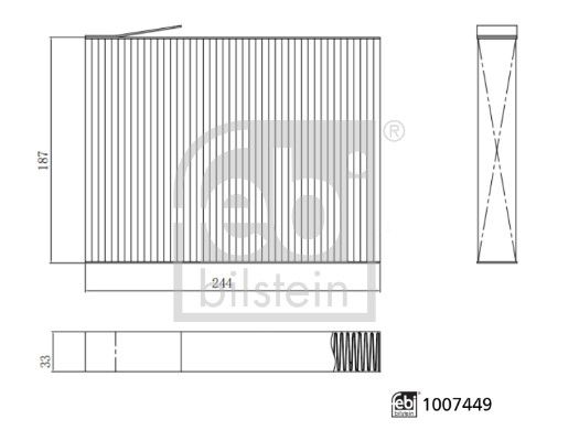 Innenraumfilter Pollenfilter Filter