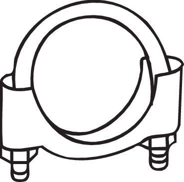 Klemmstück Abgasanlage