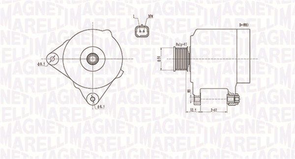 Lichtmaschine Generator