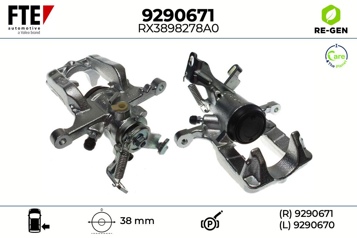 Bremssattel Bremszange