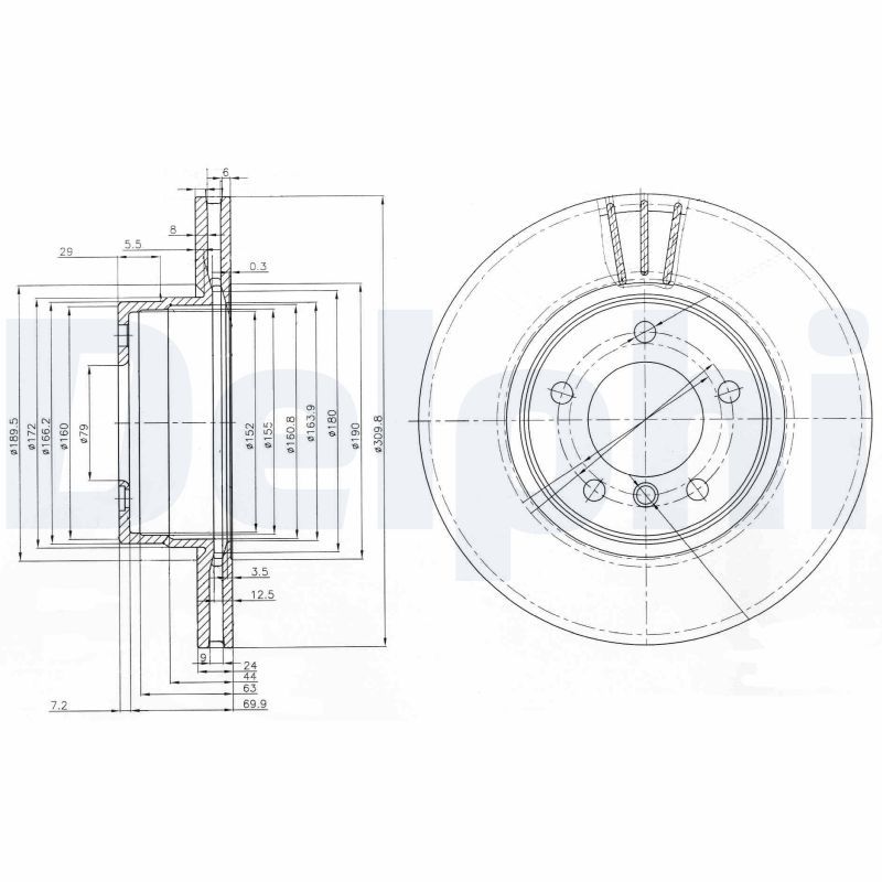 Bremsscheibe Scheibenbremse