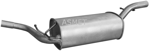 Mittelschalldämpfer Auspuff