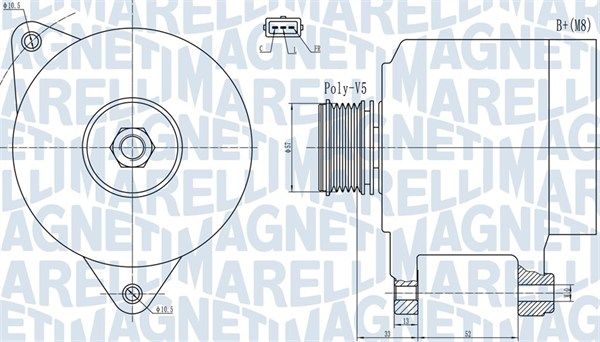 Lichtmaschine Generator