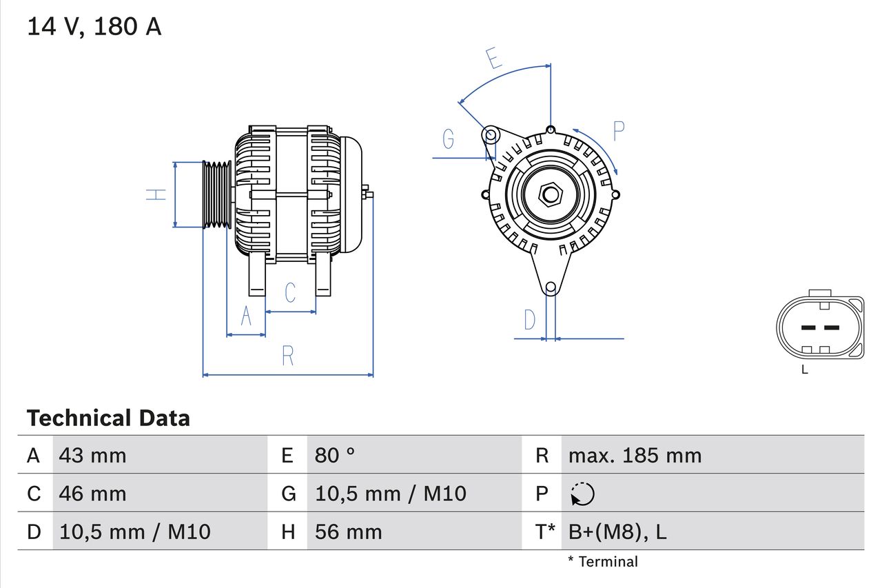 Lichtmaschine Generator
