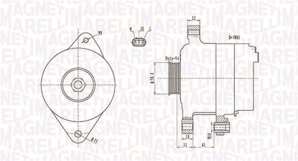 Lichtmaschine Generator